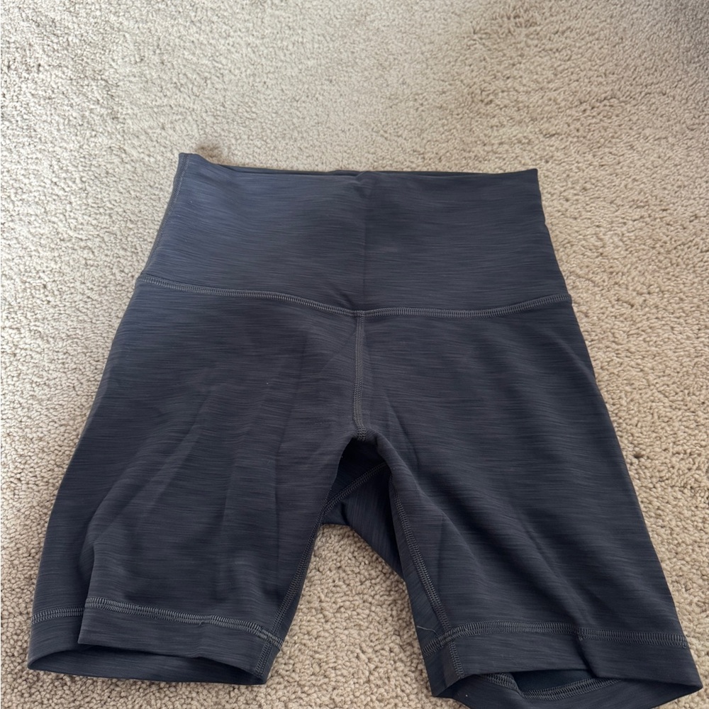 Lululemon Athletica Charcoal Biker Shorts
